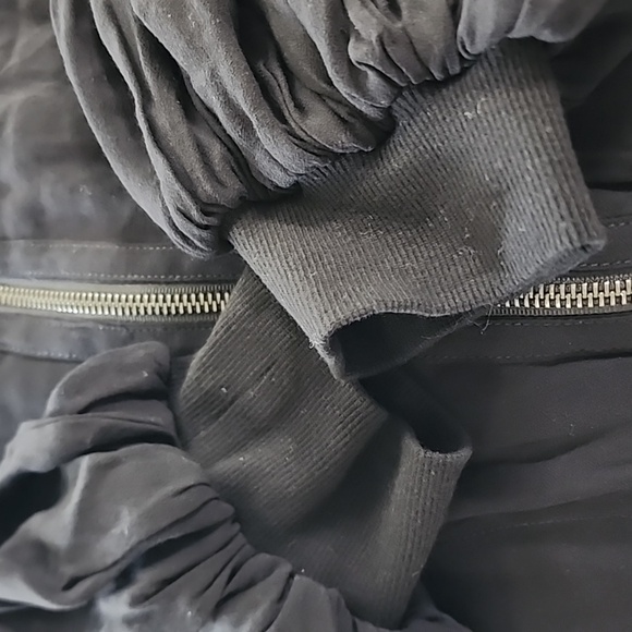 Free People On Pointe Bomber Jacket In Black NWT - Picture 7 of 9